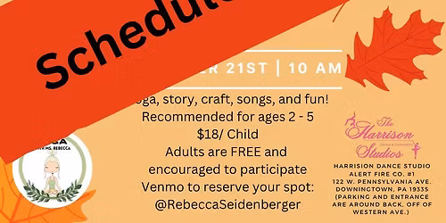 New Date\/Time: Thanksgiving-Themed turkey Yoga