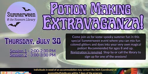 Summerween Special: Potion Making Extravaganza