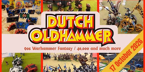 Dutch Oldhammer, October 2026