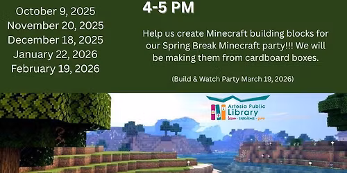 Minecraft STEM Build Days