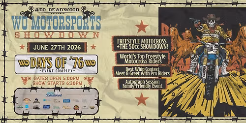 #DO DEADWOOD PRESENTS WO MOTORSPORTS SHOWDOWN