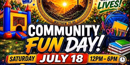 Community Back to school giveaway