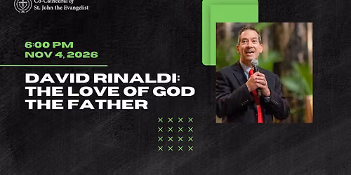 Parish Speaker Night: David Rinaldi