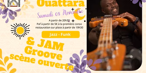 Achille Ouattara et JAM Groove