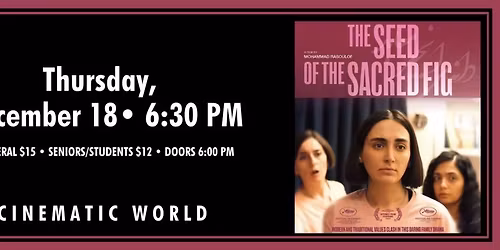 Foreign Film: The Seed of the Sacred Fig