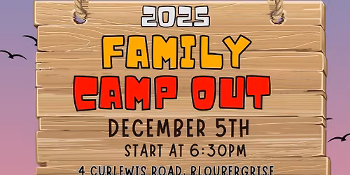 Bloubergrant Family Camp Out 