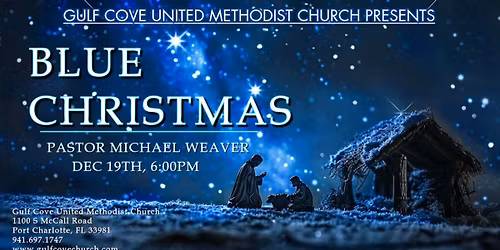 Blue Christmas Service at Gulf Cove UMC