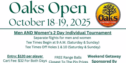 Oaks Open