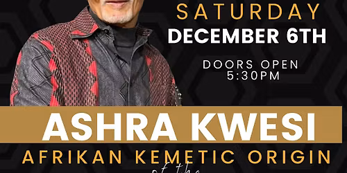 Ashra Kwesi: The Afrikan Origin of Christianity and the Christmas Holiday