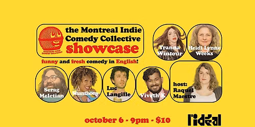 The Montreal Indie Comedy Collective Showcase