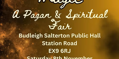 Wild Tribe Events Pagan & Spiritual Fair- Budleigh