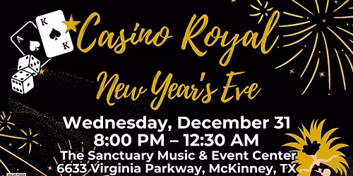 New Year's Eve Casino Royal with The Maylee Thomas Band