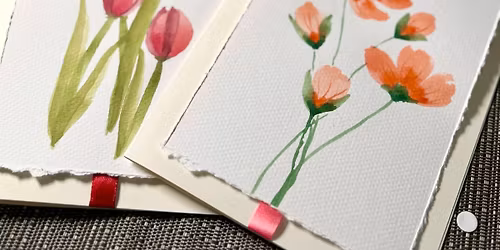 Floral Watercolor Cards Workshop