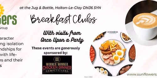 Sunflowers Exclusive Breakfast Club at the Jug and Bottle