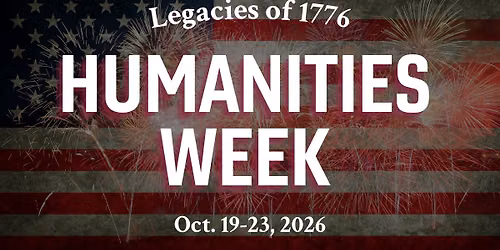Humanities Week 2026