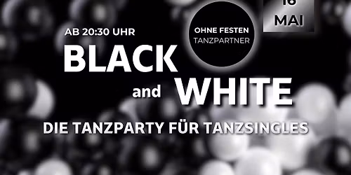Black and White Party \u2013 die Tanzparty f\u00fcr Tanzsingles