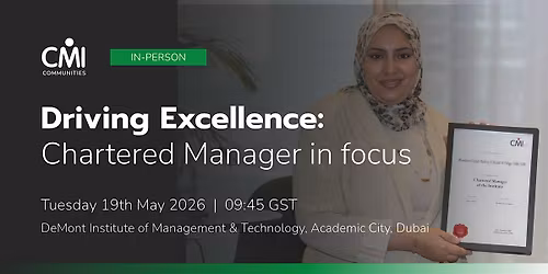 Driving Excellence: Chartered Manager in Focus