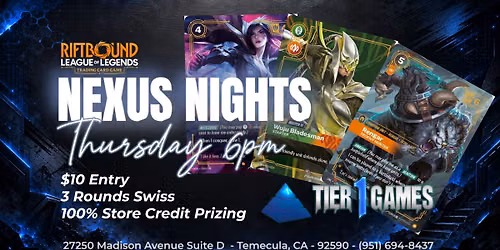 Riftbound Nexus Nights