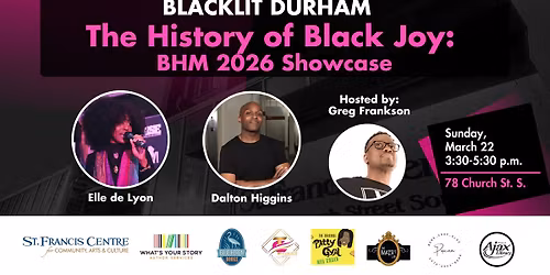 BlackLit Durham - The History of Black Joy Showcase