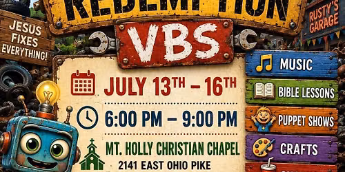 Junkyard Redemption VBS