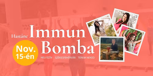 Hast\u00e1nc Immun Bomba workshopnap