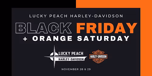 Black Friday + Orange Saturday