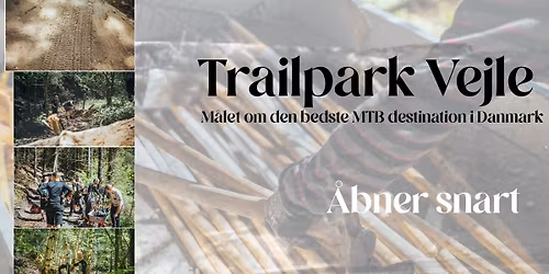 Sporbyg og hyg inden Trailparkens officielle \u00e5bning - bl\u00e5t loop