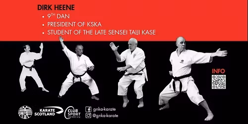 Karate course with Sensei Dirk Heene. \n\n