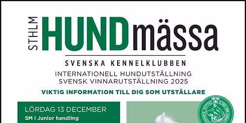 Adventsfika Stockholm Hundm\u00e4ssa
