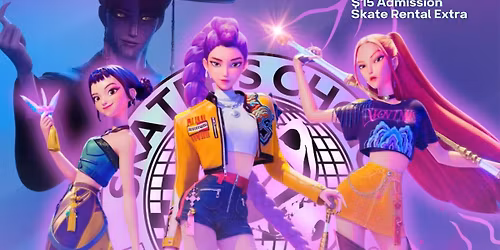 K-POP DEMON HUNTERS SKATE PARTY!