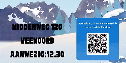 2e Unox Nieuwjaarsduik Natuurbad de Zandpol