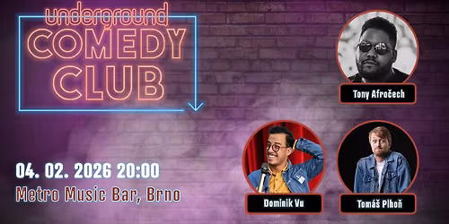 Underground COMEDY CLUB v Brn\u011b | Stand-up show