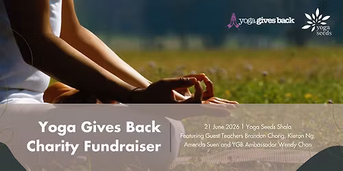 Yoga Gives Back Charity Fundraiser