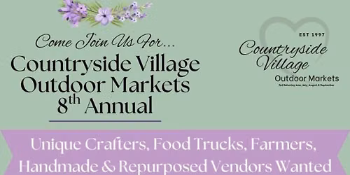 Countryside Village Outdoor Markets gth Annual