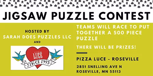 Team Jigsaw Puzzle Contest at Pizza Luce Roseville- May 2026