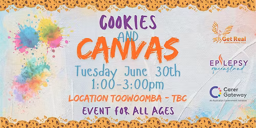 Cookies & Canvas - FREE Event for Families and Those Living with Epilepsy