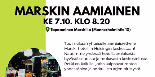 Marskin aamiainen
