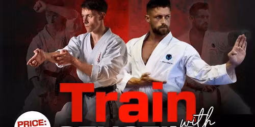 Train with John Gardiner Sensei and Stuart Amos Sensei 