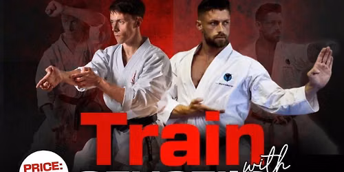 Train with John Gardiner Sensei and Stuart Amos Sensei 
