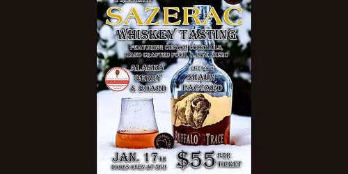 Sazerac Whiskey Tasting