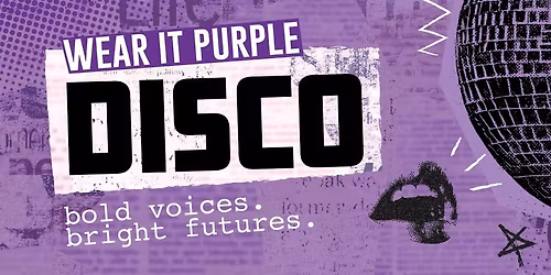 Wear It Purple DISCO \ud83c\udff3\ufe0f\u200d\ud83c\udf08\ud83d\udc9c