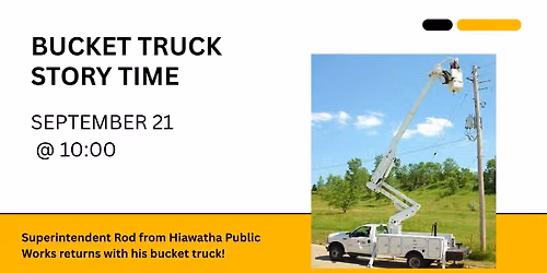 Bucket Truck Story Time