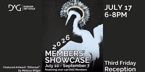 FREE Third Friday Art Gallery - DAG 2026 Members' Showcase