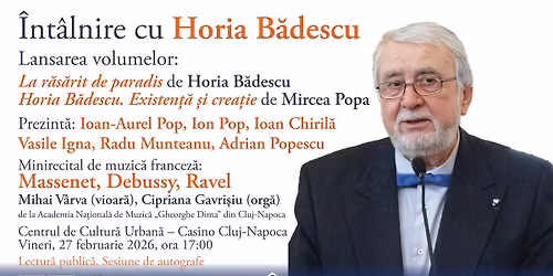 \u00cent\u00e2lnire cu Horia B\u0103descu