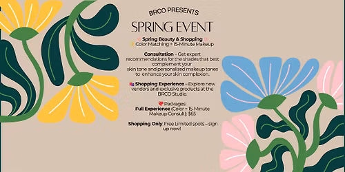 BRCO SPRING EVENT