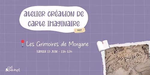 Atelier cr\u00e9ation de carte imaginaire
