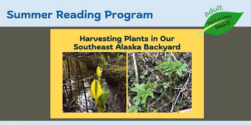 Harvesting Plants in Our Southeast Alaska Backyard