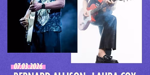 BERNARD ALLISON + LAURA COX + Howlin\u2019Dream \u2022 Le Moloco