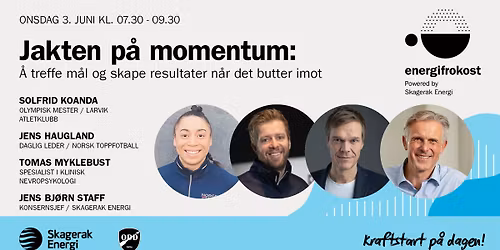 Jakten p\u00e5 momentum: \u00c5 treffe m\u00e5l og skape resultater n\u00e5r det butter imot