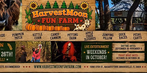 HarvestMoon Fun Farm Fall Festival & Haunt